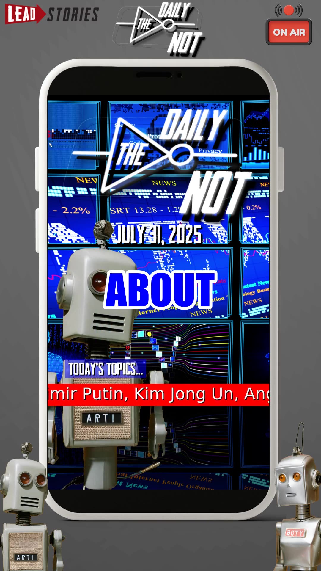 The Daily NOT - A show about what didnt happen today. Episode 494.