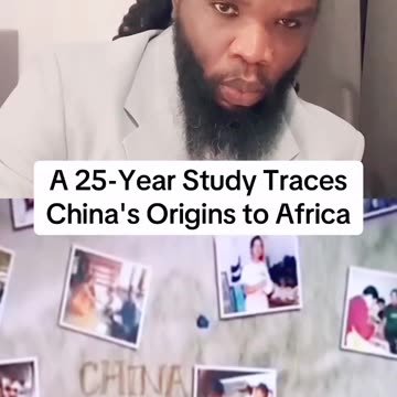 Chinese origin is Afrikan