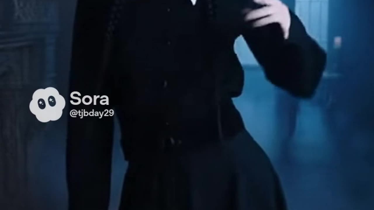 Wednesday Addams dancing