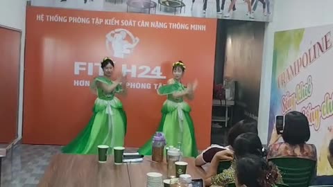 Elegant Lotus Dance Duo
