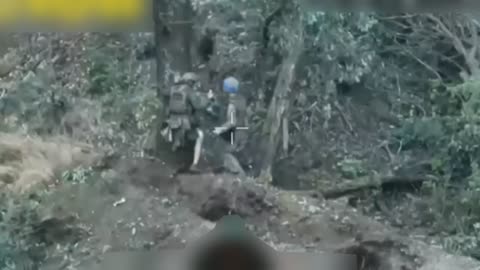 Ukrainian soldier captures another occupier with the help of a drone