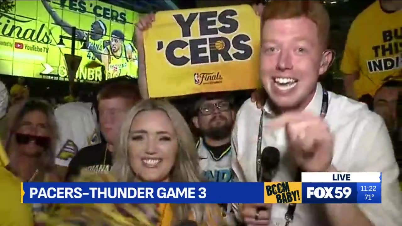 June 11, 2025 - Indiana Pacers Take a 2-1 Lead in NBA Finals