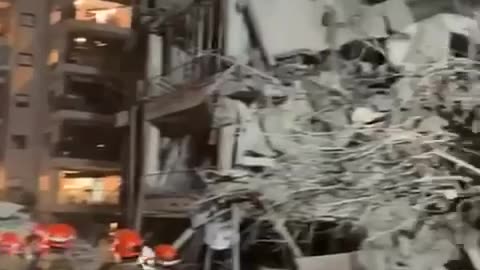 Footage shows the aftermath of Iran’s retaliatory missile attack on Tel Aviv