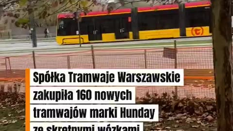 ‼️😅😅😅‼️ Koniecznie z dźwiękiem‼️ Kolejna inwestycja Rafała w "ciche" tramwaje. 🙈🙃