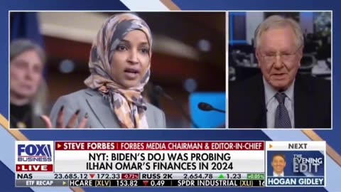 Forbes Boss Exposes 'Crooked' Ilhan Omar's Fake 'Winery' on Live TV: 'Money Laundering Operation'