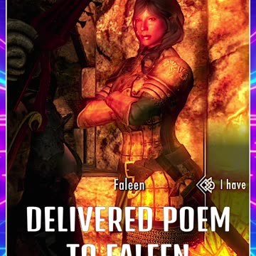 Skyrim SE - Delivered Poem to Faleen in Markarth #gaming #skyrim #skyrimse #skyrimspecialedition