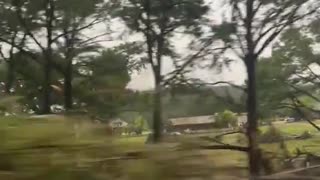 Girls being evacuated from Camp Mystic flood zone worship the Lord