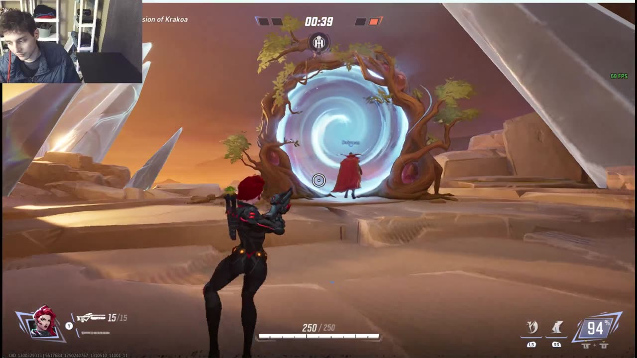 Marvel Rivals Online Competitive Match #257 Part #1 On The PC While Playing As Black Widow
