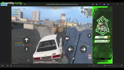 PLAYING WARZONE MOBILE ON MAX GRAPHICS WITH 120 FPS LIVE