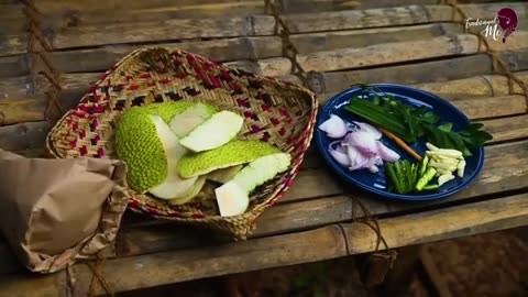 Creamy Breadfruit Curry & Brother's Breadfruit Peel-fry made a perfect combination | Traditional Me