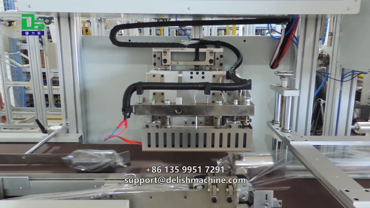 Thermal transfer ribbon packing machine, individually packed.