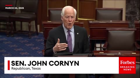 John Cornyn Touts Trump's Energy Policy During A Recap Of His Constituent Town Halls Over Break