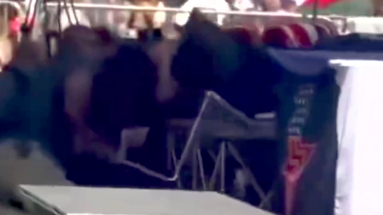 Take a look at the chair, it passes through the table. What is going on???