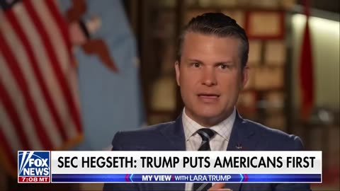 Pete Hegseth: My job is to restore the 'warrior ethos'