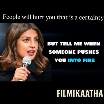 Why do people suffer...