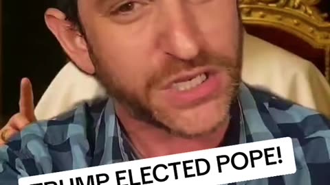 SHAWN FARASH TRUMP IMPERSONATOR-TRUMP ELECTED🤣 POPE!