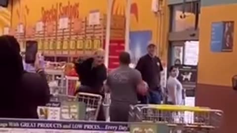 From fist fight to knife fight to gun fight at the grocery store.