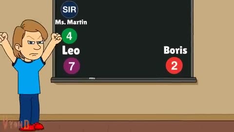 Behavior Chart Day II (NYC Subway Cards) Caillou gets Z Again