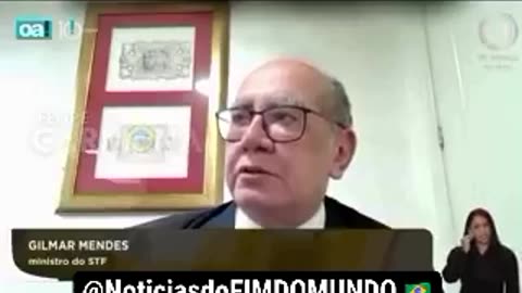 Moraes se irritado ao ser encurralado por Mendonça