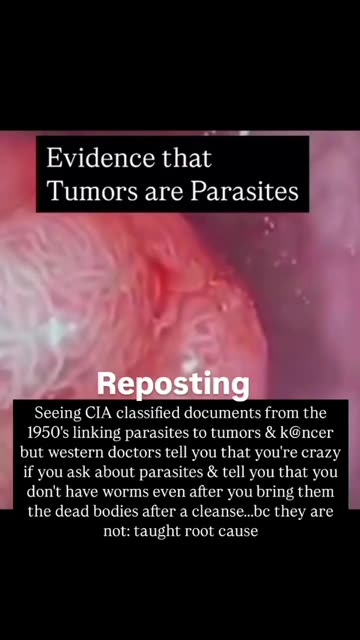 Wait what, Parasites cause Tumorous Cancers ⁉️