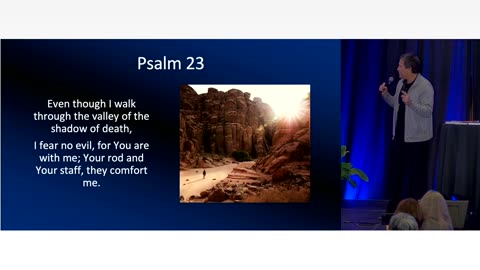 Psalm 23 Devotion at Transform Our World 2025