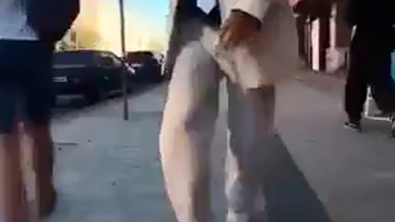 He Put His Back Into This!