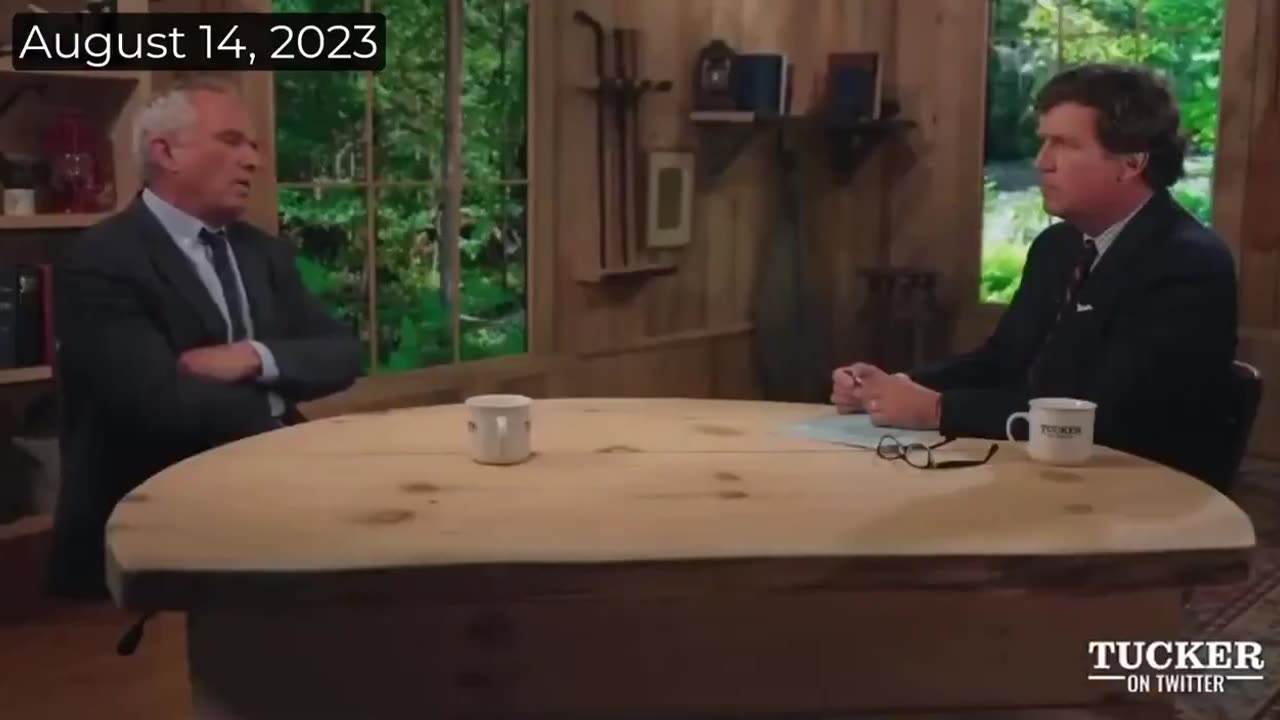 Flashback to 08/14/23: Tucker asks RFK Jr.