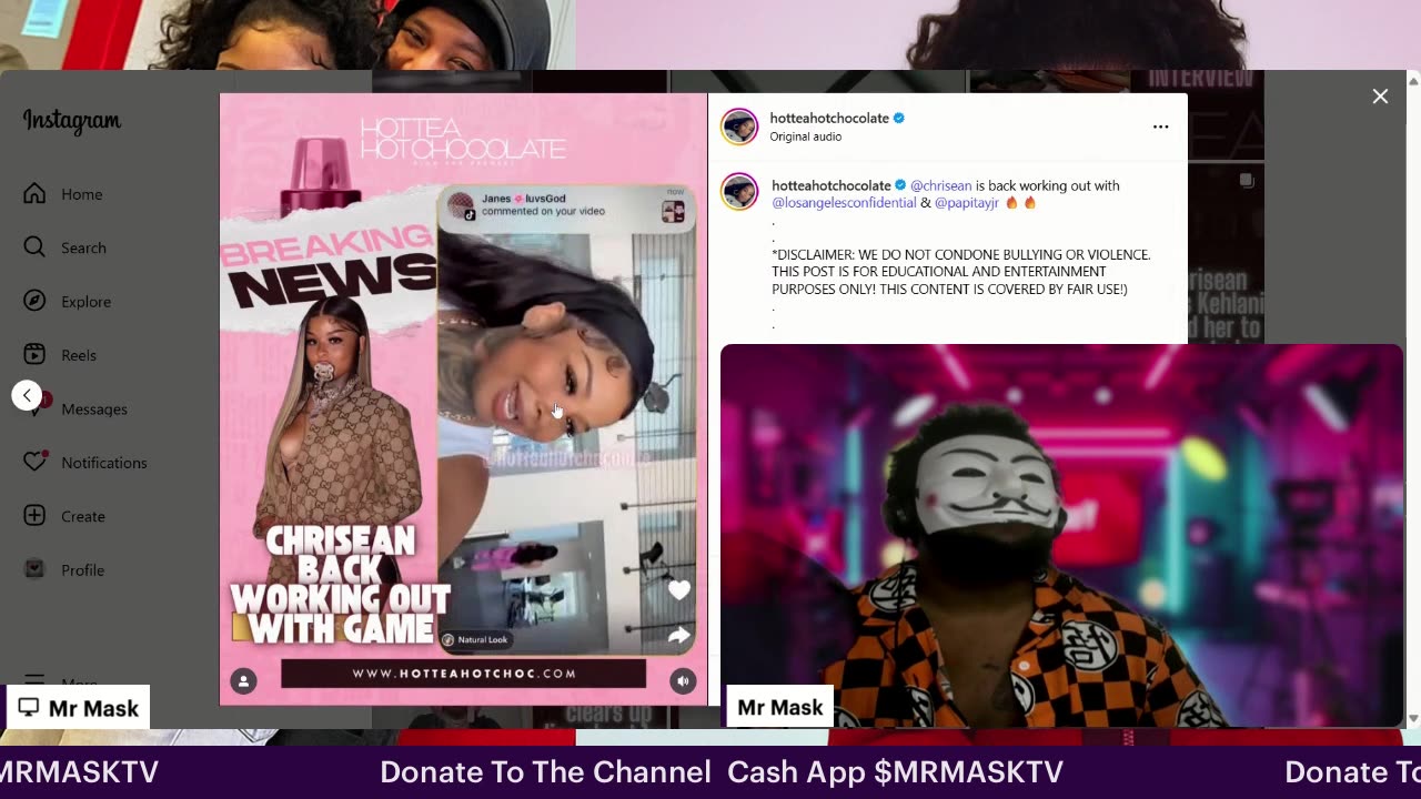Chrisean Rock vs EVERYONE! 💥 The Chaos Gets Real | MrMaskTV LIVE REACTION