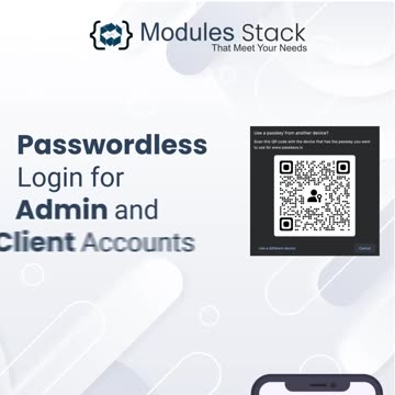 Passkey-Based Authentication Module for WHMCS by Modules Stack
