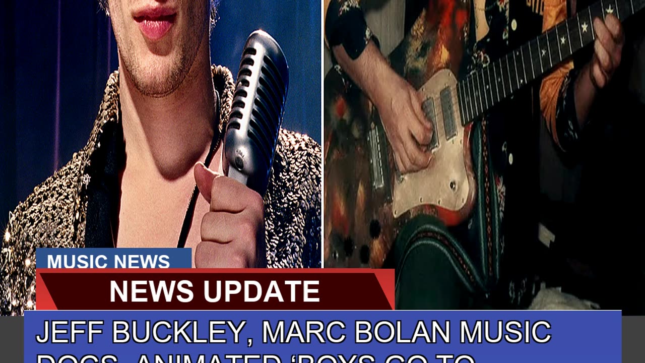 Jeff Buckley Marc Bolan Music Docs Animated Boy