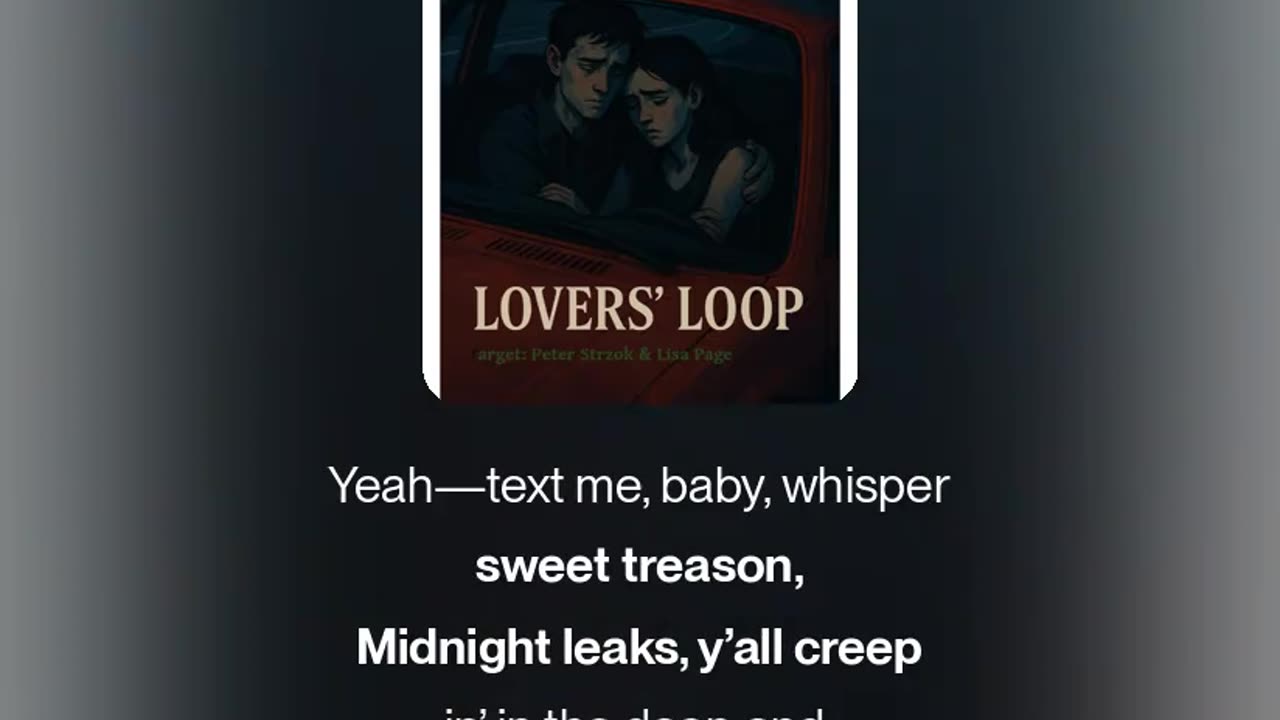 🧿 LOVERS’ LOOP Target: Peter Strzok & Lisa Page