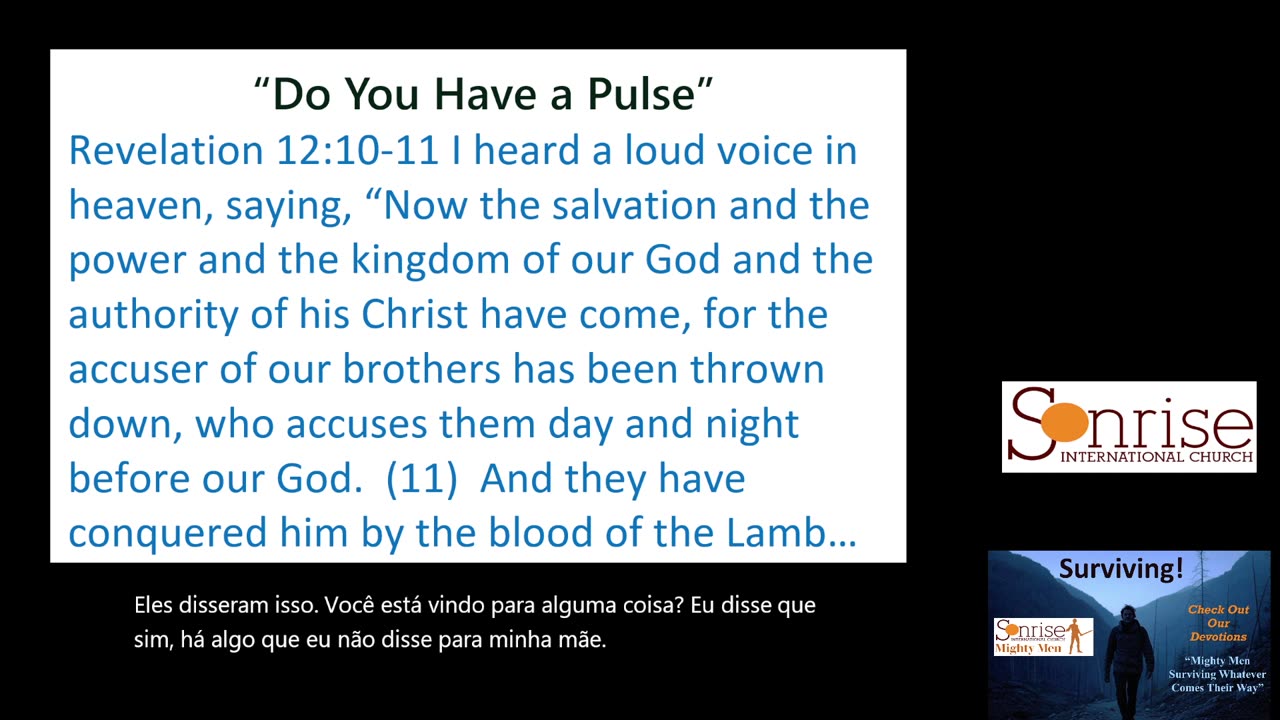 Follow the Signs of Life Part 1 - Do You Have a Pulse