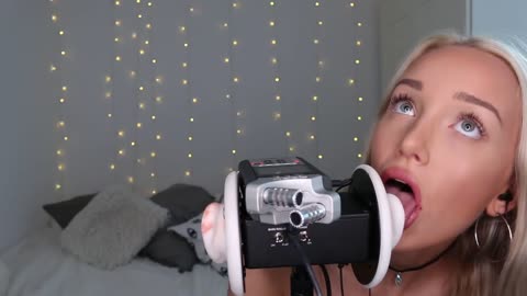 ASMR Ear Licking & Sucking! | GwenGwiz