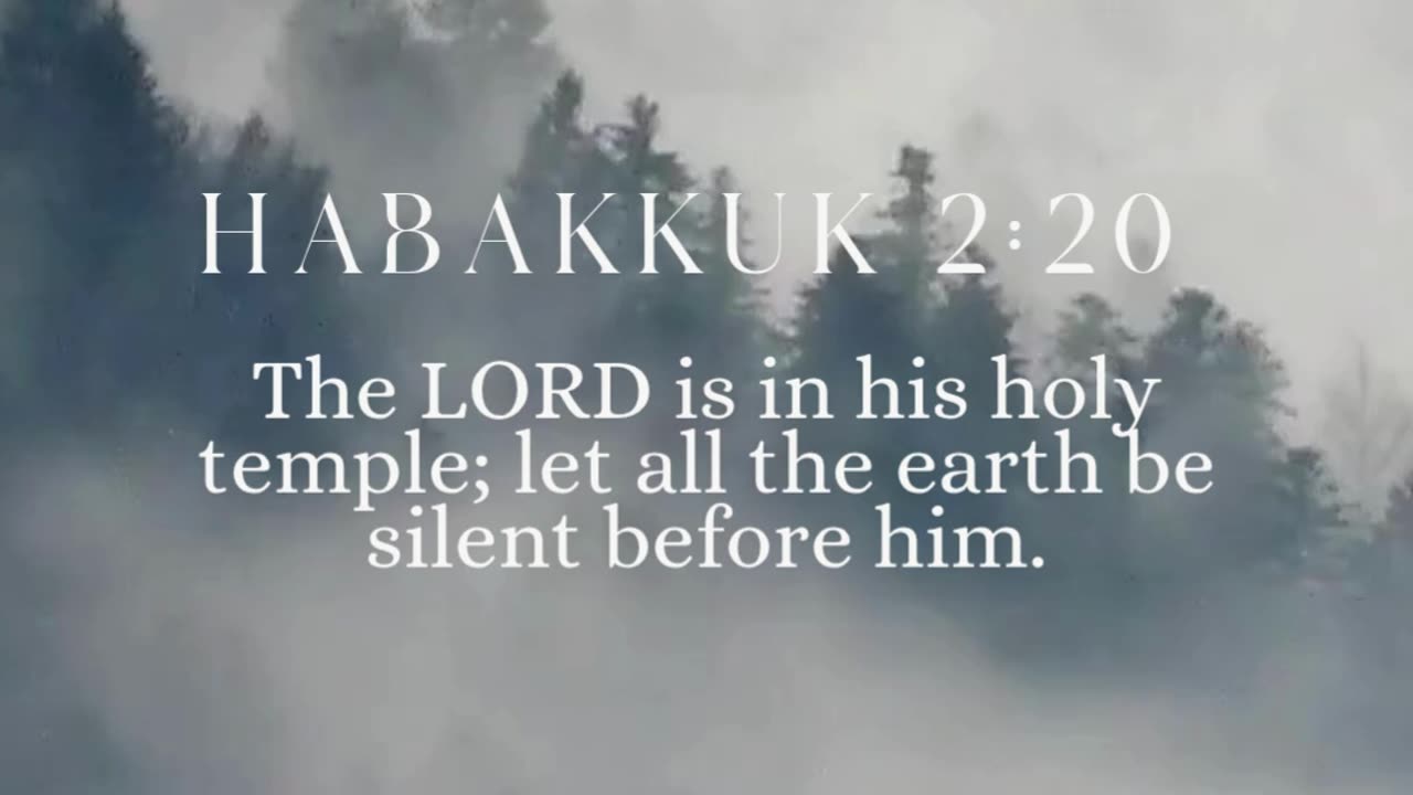 Habakkuk 2:20
