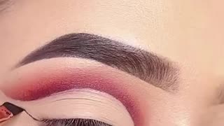 Breaking: #shorts Bridal Full Cut Crease Eye Makeup Tutorial || Shilpa