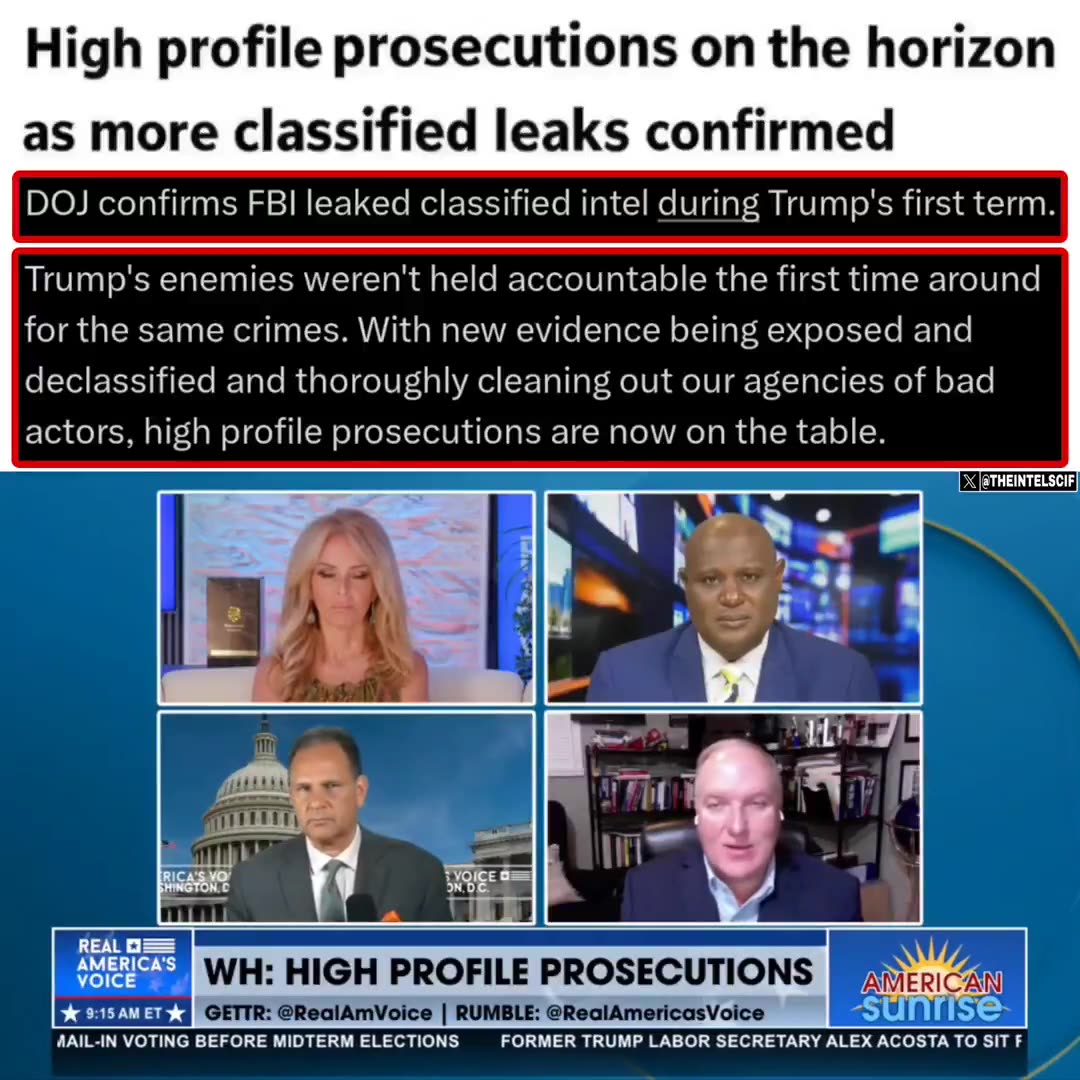 MORE HIGH PROFILE PROSECUTIONS on the table as FBI exposed leaking ...