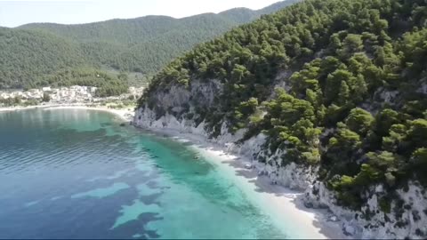 Sea waves and beach video💦💦