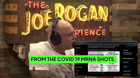Joe Rogan just revealed a new study estimating the COVID-19 mRNA shots have killed more Americans than WWI, WWII, and Vietnam combined.