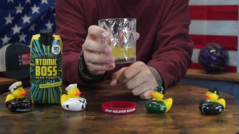 CPL William Berrier - Atomic Boss Hard Punch Tropical Fusion RTD Cocktail Review