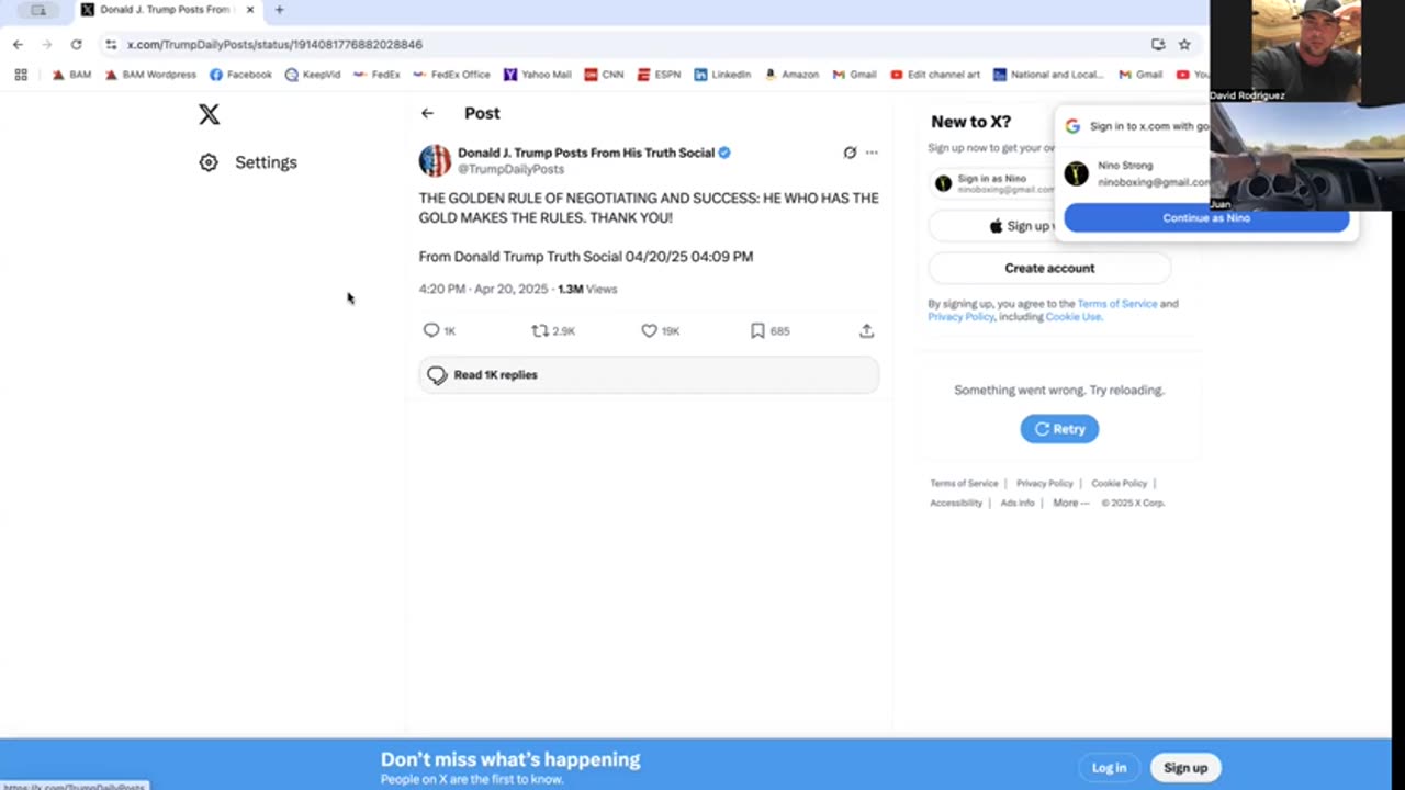 Nino with Juan O Savin - Black Pope Rises Shocking Vatican Shift...4-21-25