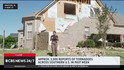 Massive tornadoes destroy parts of the U.S.