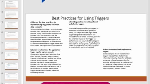 Student Work (Presentation) | CST8276 Final Group Project | Report + SQL + Demo | Algonquin College