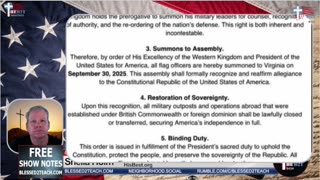 🕵️‍♂️ Our Commander-in-Chief has now freed us from England’s corporate grip!