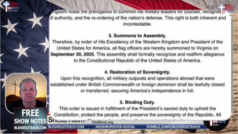 🕵️‍♂️ Our Commander-in-Chief has now freed us from England’s corporate grip!