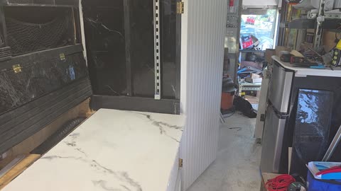 RV Counter Top Installed