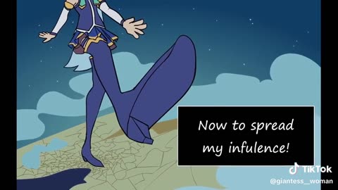 Giantess Aqua (Konosuba)