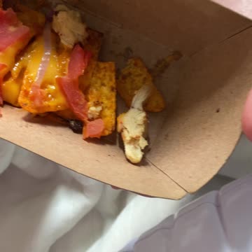 What the subway footlong nachos really look like