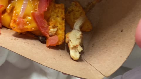 What the subway footlong nachos really look like