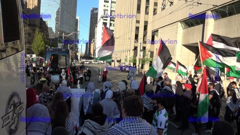Toronto Canada - 77 Years of Nakba/Catastrophe Resistance - We fight - We liberate - We return