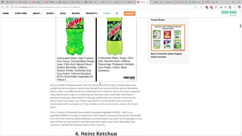 america's toxic foods